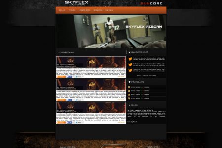 SKYFLEX mājaslapas dizaina izveide