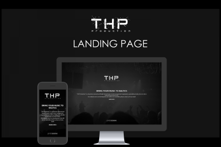 THP Production mājaslapa